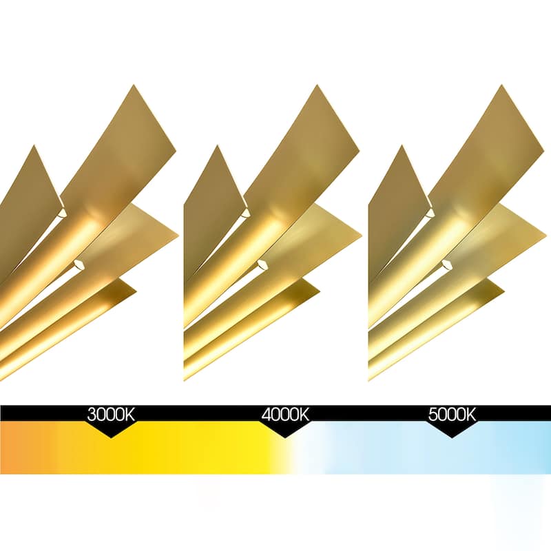 Candora Integrated LED 72in Brass Chandelier