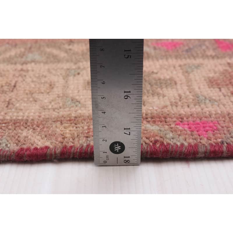 ECARPETGALLERY Hand-knotted Konya Anatolian Copper Wool Rug - 3'3 x 10'1