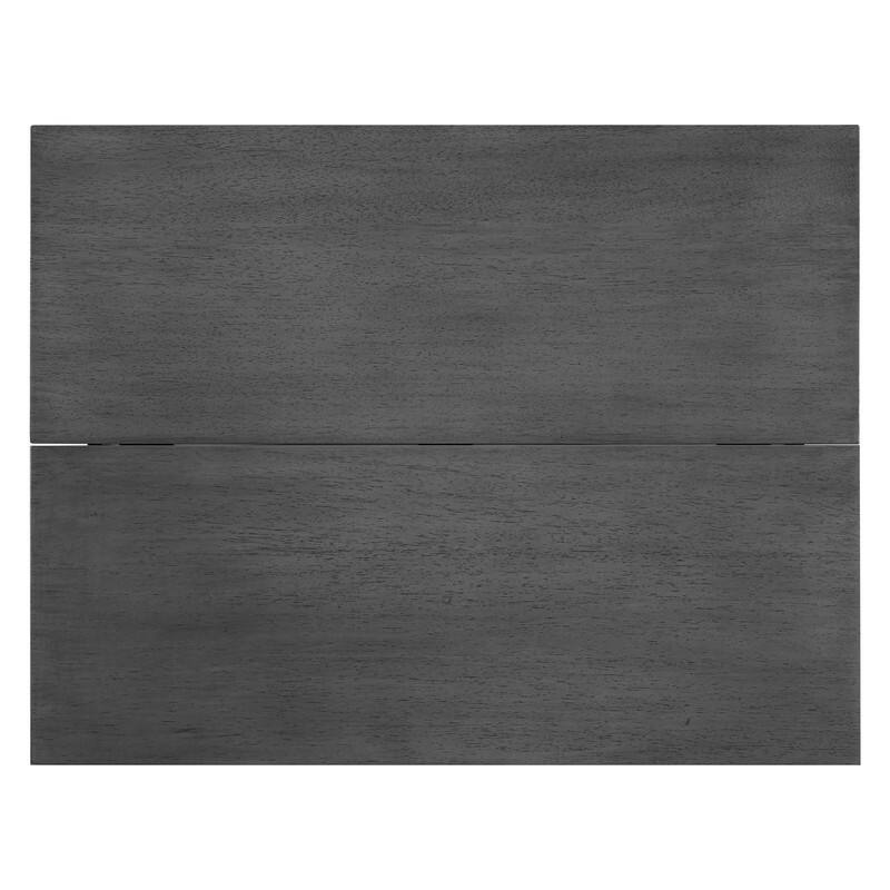 Farmhouse Wood Extendable Dining Table with Drop Leaf - Space-Saving Table for Small Places