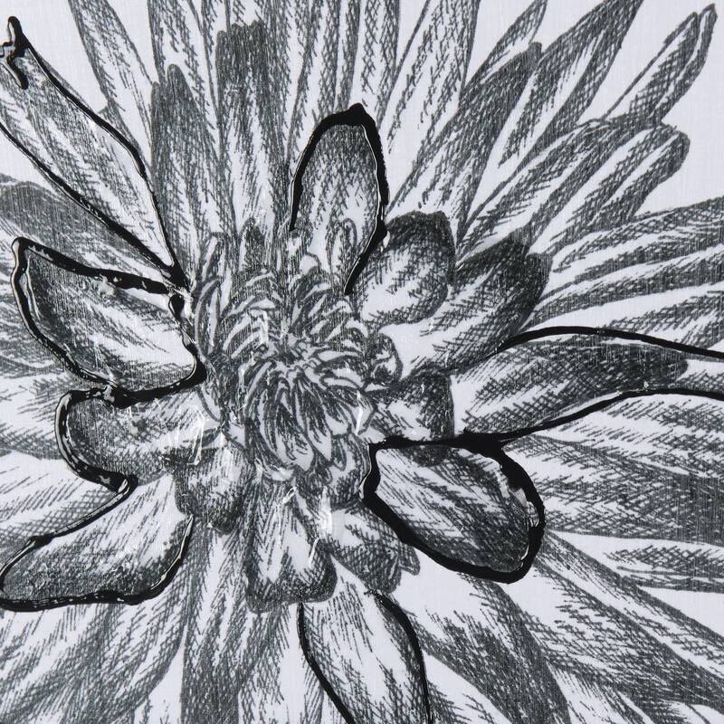 Dahlia Study - Detail Framed Art Print