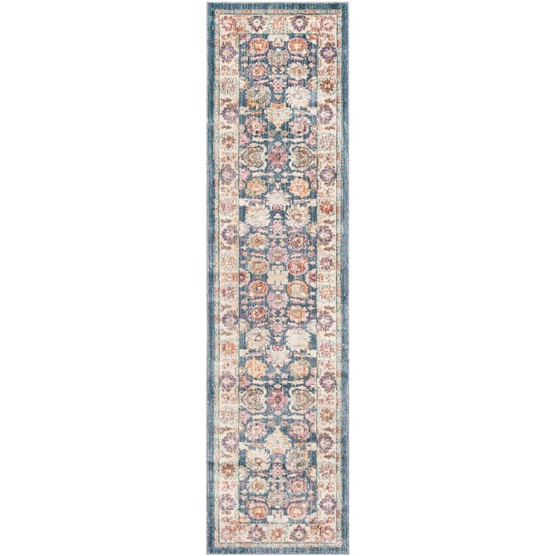 SAFAVIEH Illusion Brooke Vintage Boho Oriental Viscose Rug with