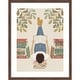 preview thumbnail 1 of 9, Lying On My Back Reading a Book by Andreas Magnusson Wood Framed Wall Art Print