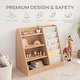preview thumbnail 5 of 28, Kids Montessori Book Shelf, Shelves for Toys by Comfy Cubs
