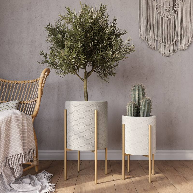 Chloe Modern Planters (Set of 2)