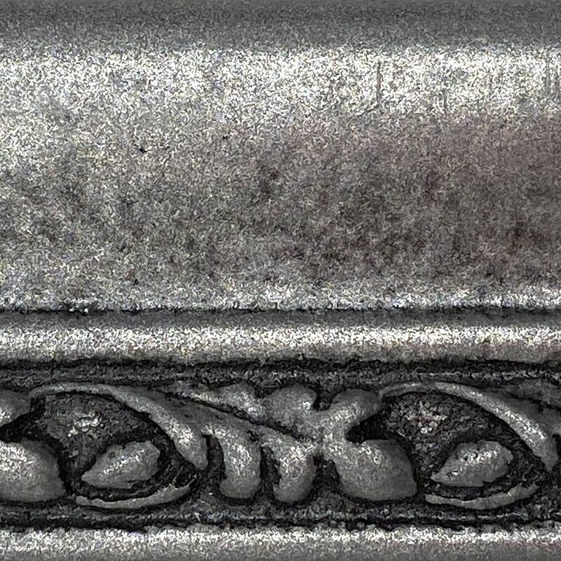 Dove 1.5" x 8" Matte Metallic Listello Wall Tile Trim