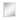 Somette Tokyo Gloss White Dresser Mirror - 39"x 41"