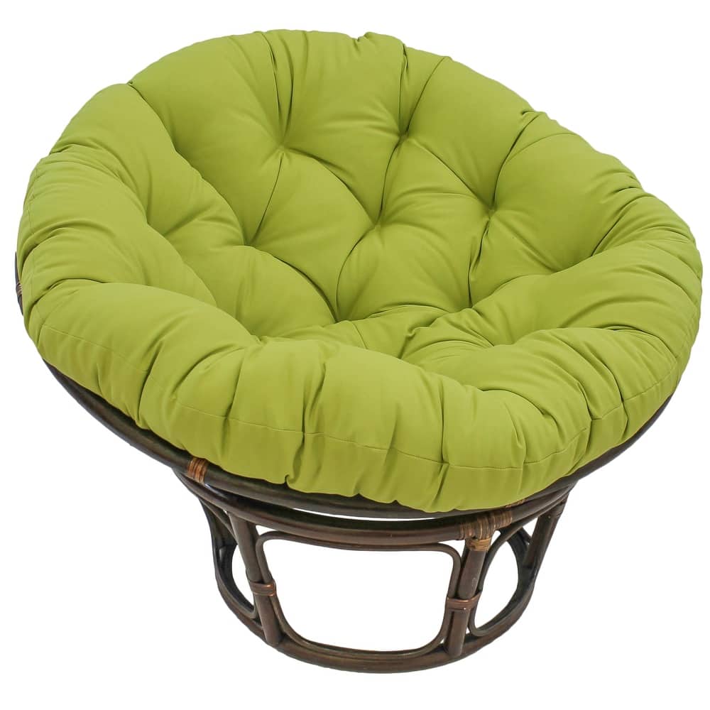 48-inch Solid Twill Papasan Cushion (Cushion Only)