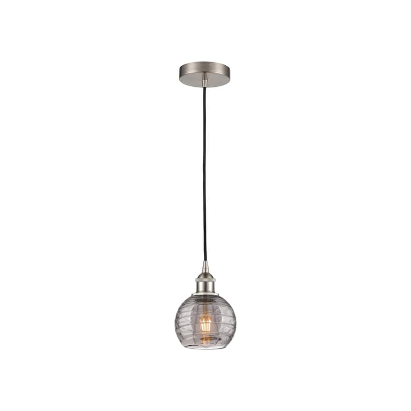Innovations Lighting 616-1P 8 6 Athens Deco Swirl Pendant Athens Deco