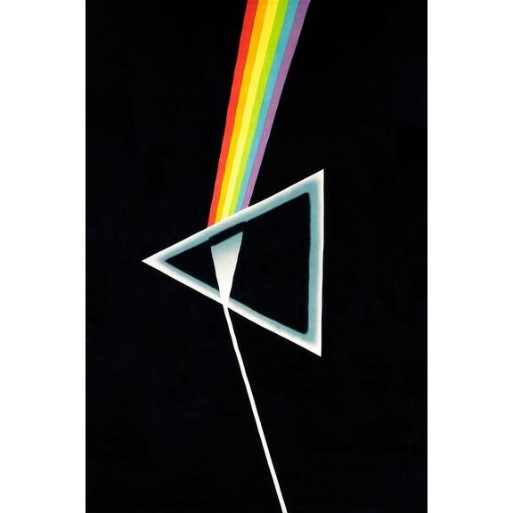 Shop Cotton Pink Floyd Dark Side Of Moon Tapestry Wall Hang