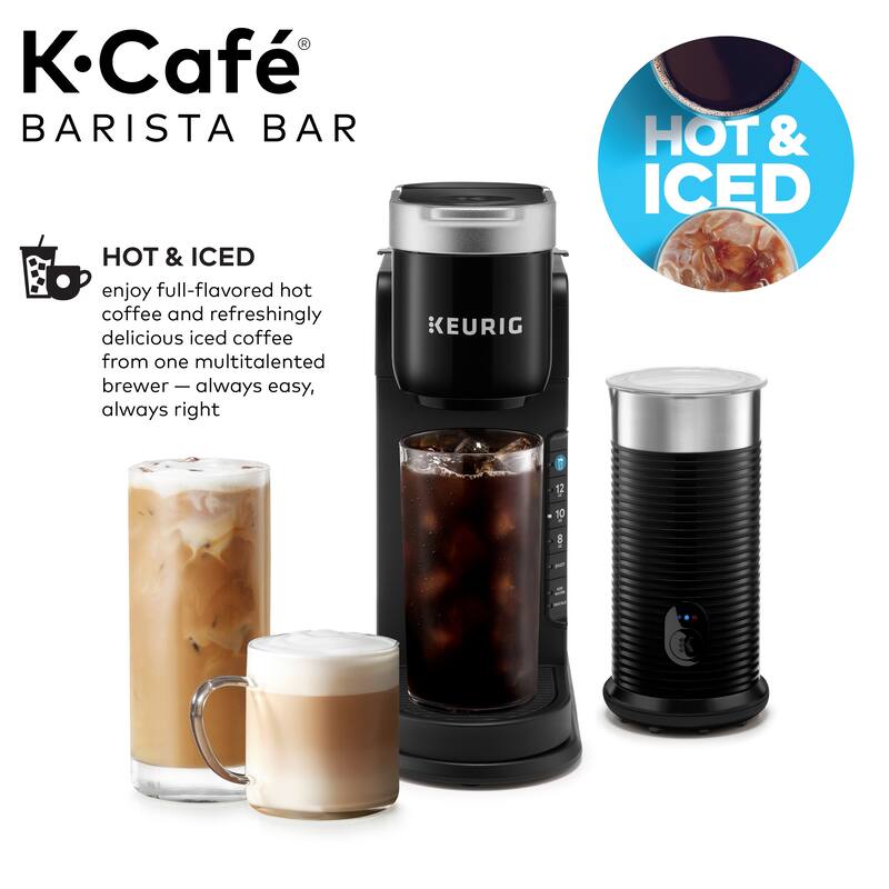 Keurig® K-Café Barista Bar Single Serve Coffee Maker and Frother