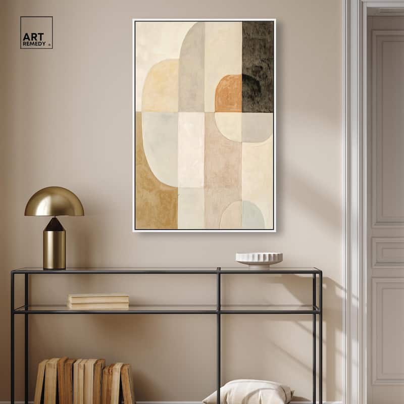 Overlapping Planes I Canvas by Art Remedy