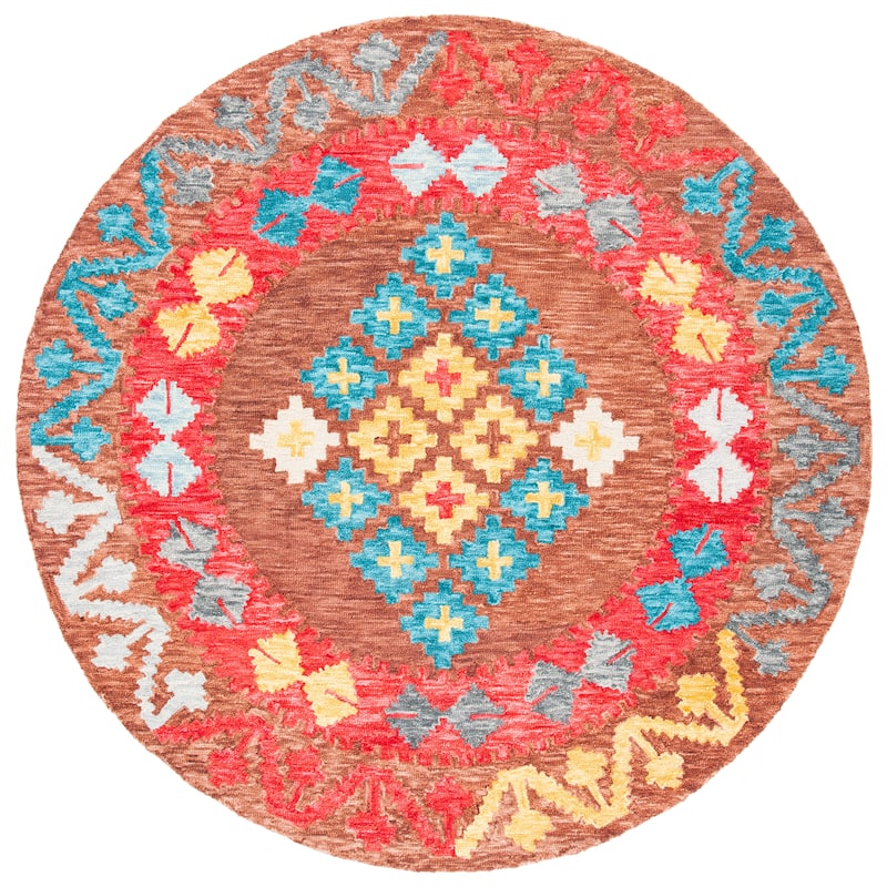 SAFAVIEH Handmade Aspen Besije Boho Wool Rug