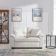 Morden Fort Upholstered Living Room Set, 2 Pieces - Faux Leather chair ...