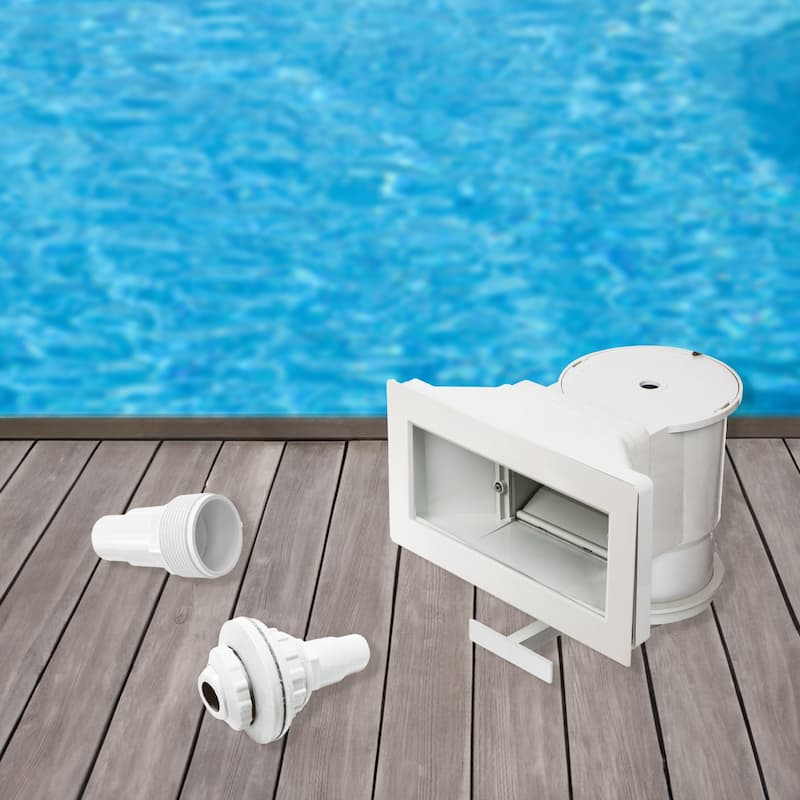 13.5" Wide Mouth Swimming Pool Wall Skimmer