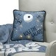preview thumbnail 5 of 5, Lambs & Ivy Star Wars Signature Galaxy LED Light-Up Decorative Throw Pillow
