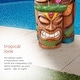 preview thumbnail 6 of 11, Alpine Corporation 35" Tall Outdoor 3-Tier Tiki Head Waterfall Fountain Yard Art Décor, Multicolor