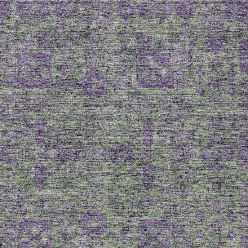HomeRoots Oriental Transitional Rectangle Outdoor Rug