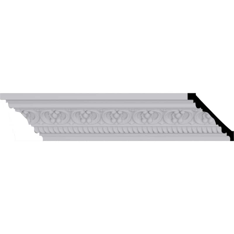 Pearl Crown Moulding - 3 1/4"H x 3 1/8"P x 4 5/8"F x 94 1/2"L
