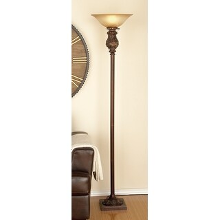 White Metal 28-inch Table Lamp