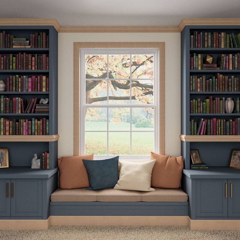 WM618: 9/16-in D x 5-1/4-in W x 96-in L Americraft Solid Hardwood Stain Grade Ogee Base Moulding