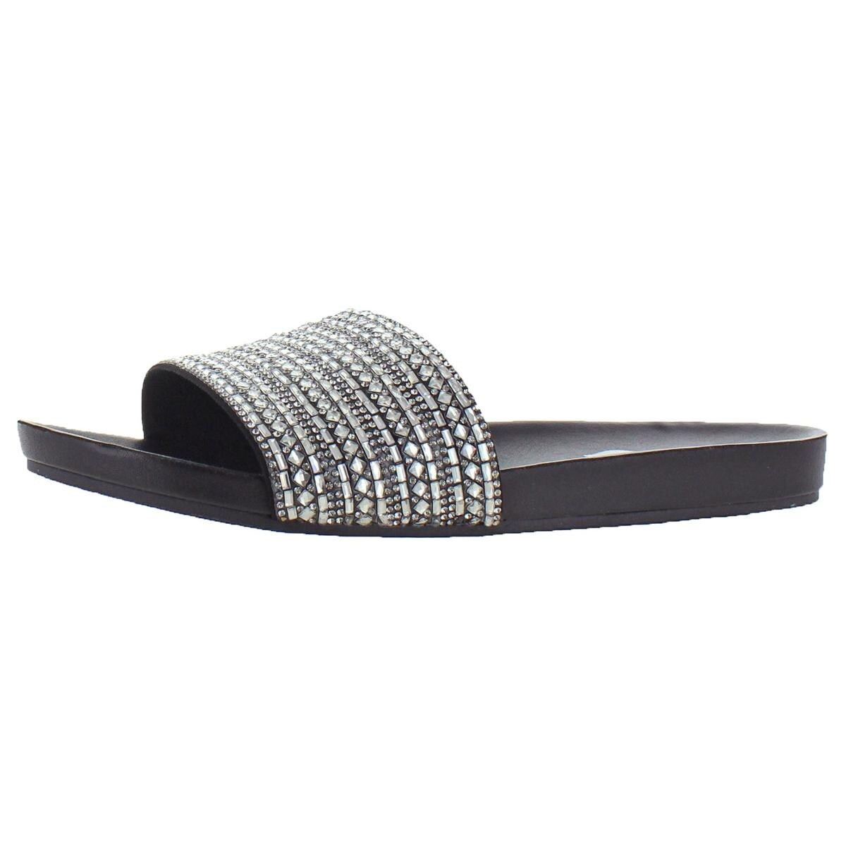 steve madden embellished slides