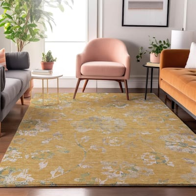 Premium Washable Super Soft Floral Whimsy Mayfield Rug