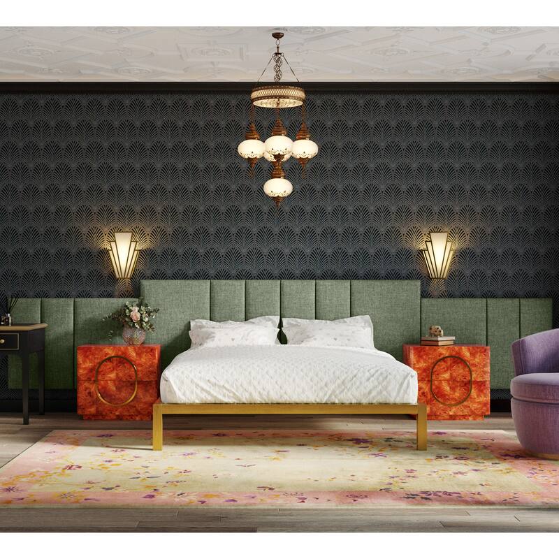 Jaxx Panelist Padded Headboard - Set of 2 Wall Panels