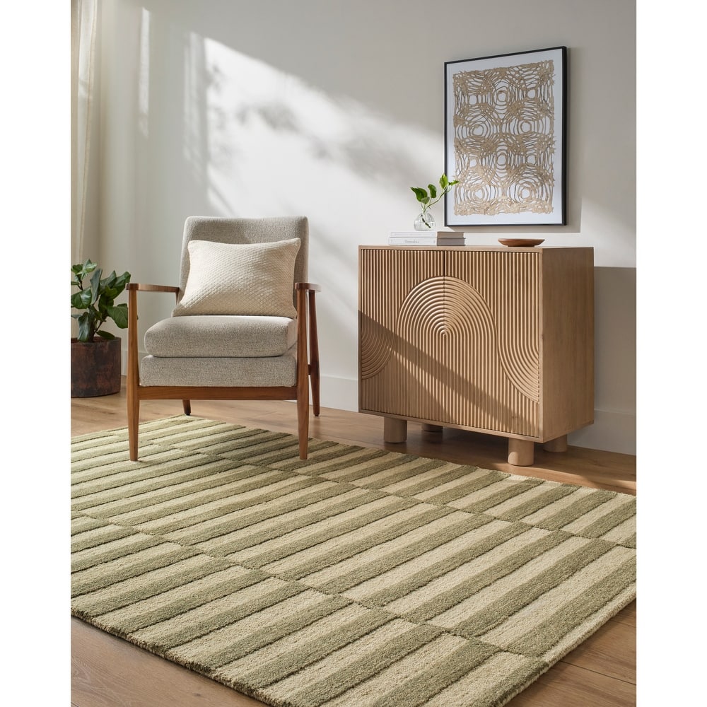 Livabliss Idaho Modern Striped Area Rug