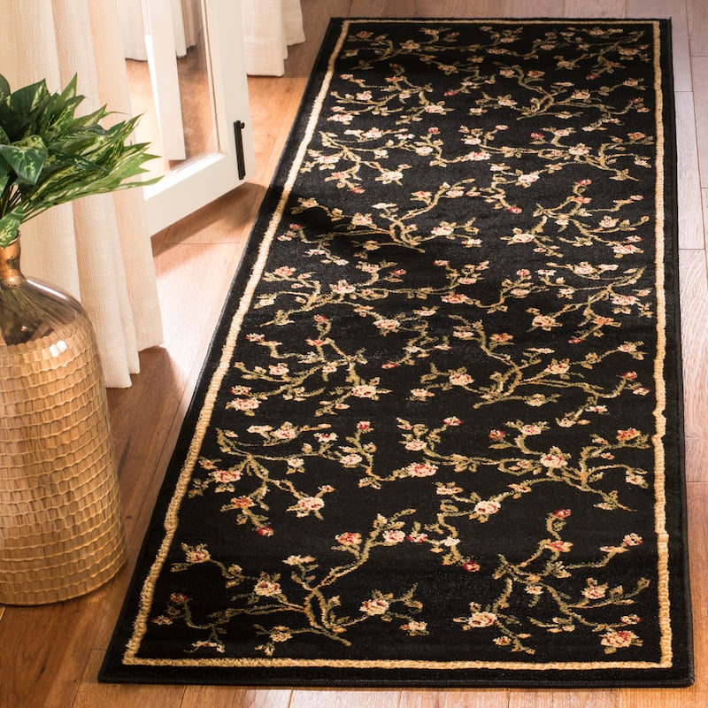 SAFAVIEH Lyndhurst Ffion Traditional Oriental Rug - 2'3" x 8' Runner - Black