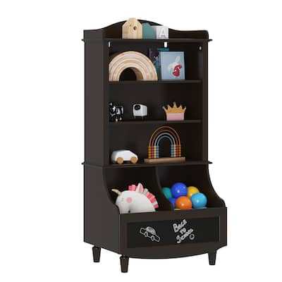 COSTARS Kids Bookshelf and Toy Storage Open Bookshelf and Toy Organizer Cabinet