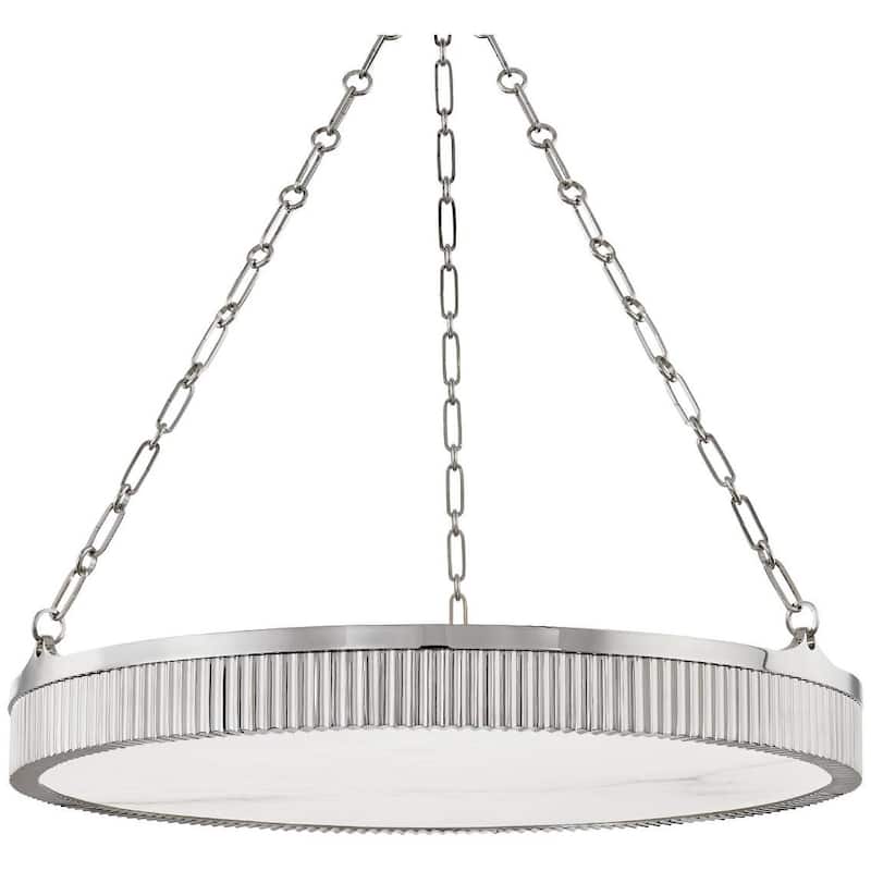 Hudson Valley Lighting Lynden 8 Light 30" Wide LED Drum Chandelier
