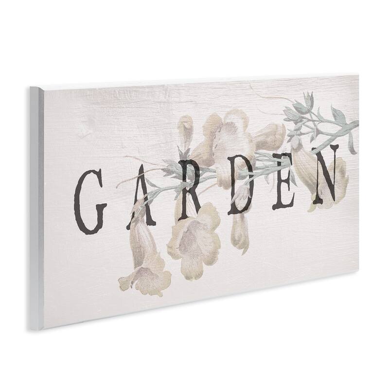 Stupell Rustic Garden & Flower Wall Plaque Art Design By Lil' Rue