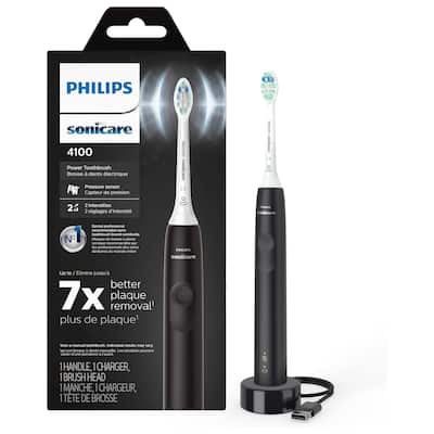 Philips Sonicare 4100 Rechargeable Electric Toothbrush Black HX3681/24