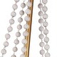 preview thumbnail 7 of 8, Modern Antique Gold Chandelier Swing Arms Handmade Wood Beads for Dining Room - D25"*H85.5"