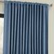 Exclusive Fabrics Faux Linen Extra Wide Room Darkening Curtain Panel