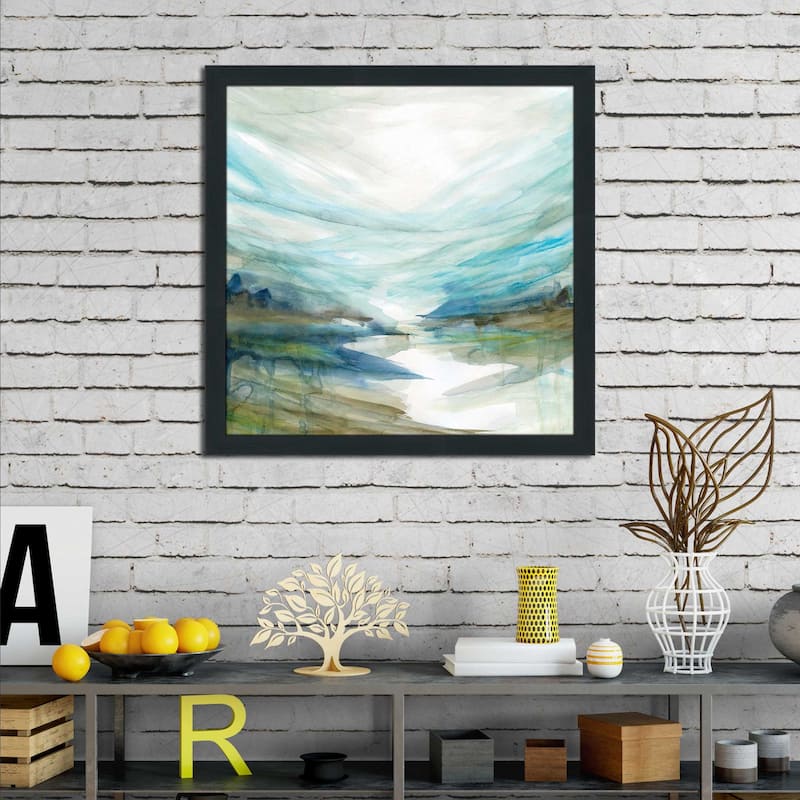 "Soft River Reflection" by Carol Robinson Print on Acrylic