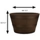 preview thumbnail 11 of 10, Southern Patio Whiskey Barrel Planter