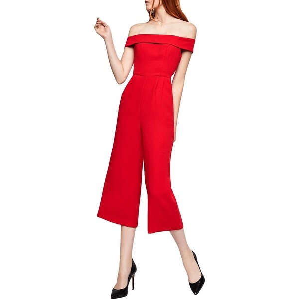 Bcbgeneration red jumpsuit clearance