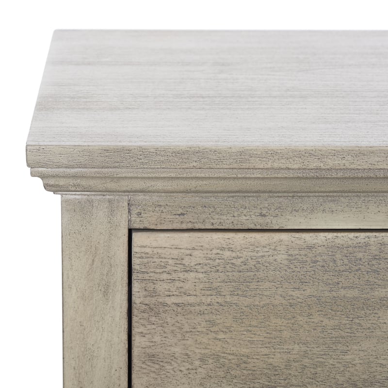 SAFAVIEH Couture Firyal 3-Drawer Wood Nightstand