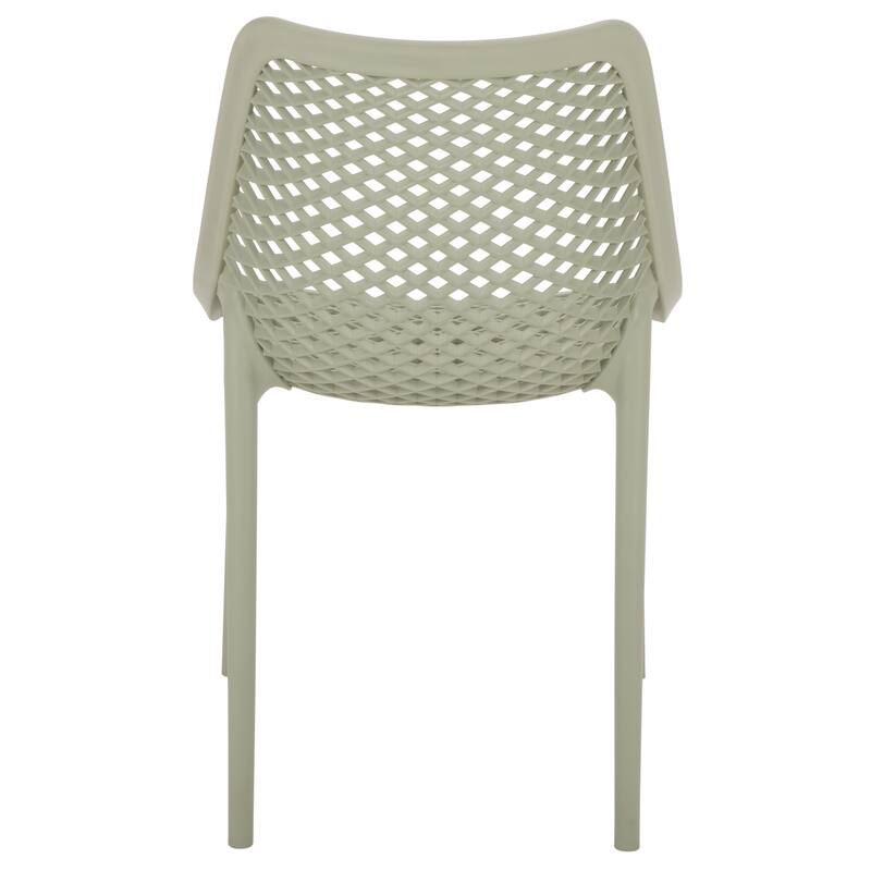 SAFAVIEH Outdoor Living Leila Dining Chair (Set of 2) - 20"W x 24"D x 32"H