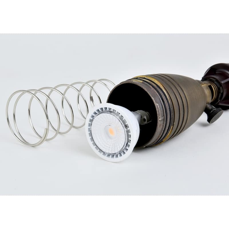 Juniper Supply Spot Light 3W 8.5H in Cast Brass Finish