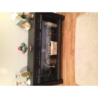 Furniture of America Cosbin Bold Antique Black 4-drawer ...