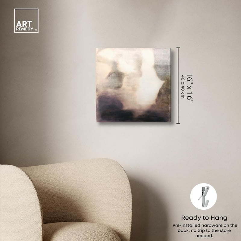 Pale Taupe I Canvas by Art Remedy, Gallery Wrapped
