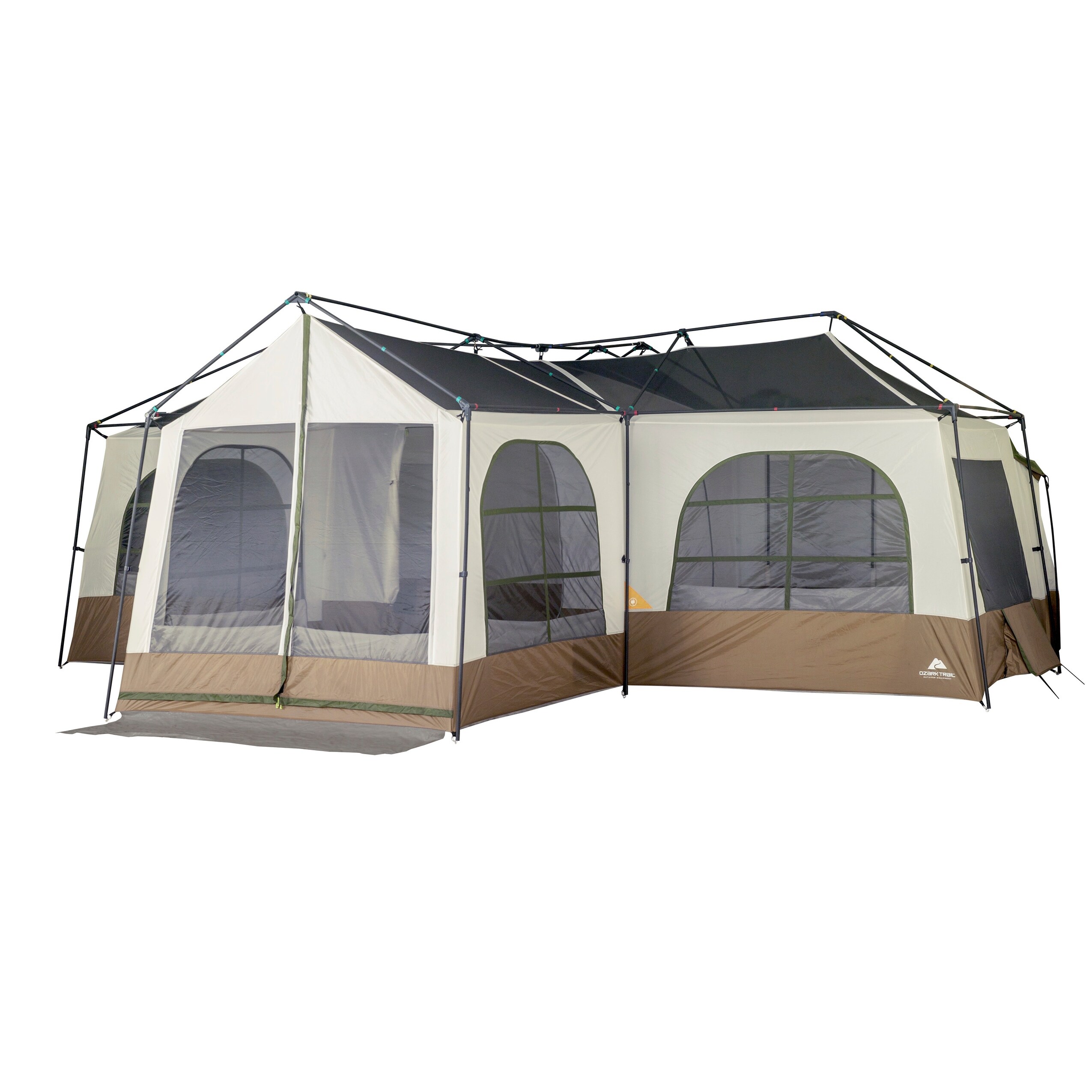 Ozark trail hazel creek 12 person family house tent shop