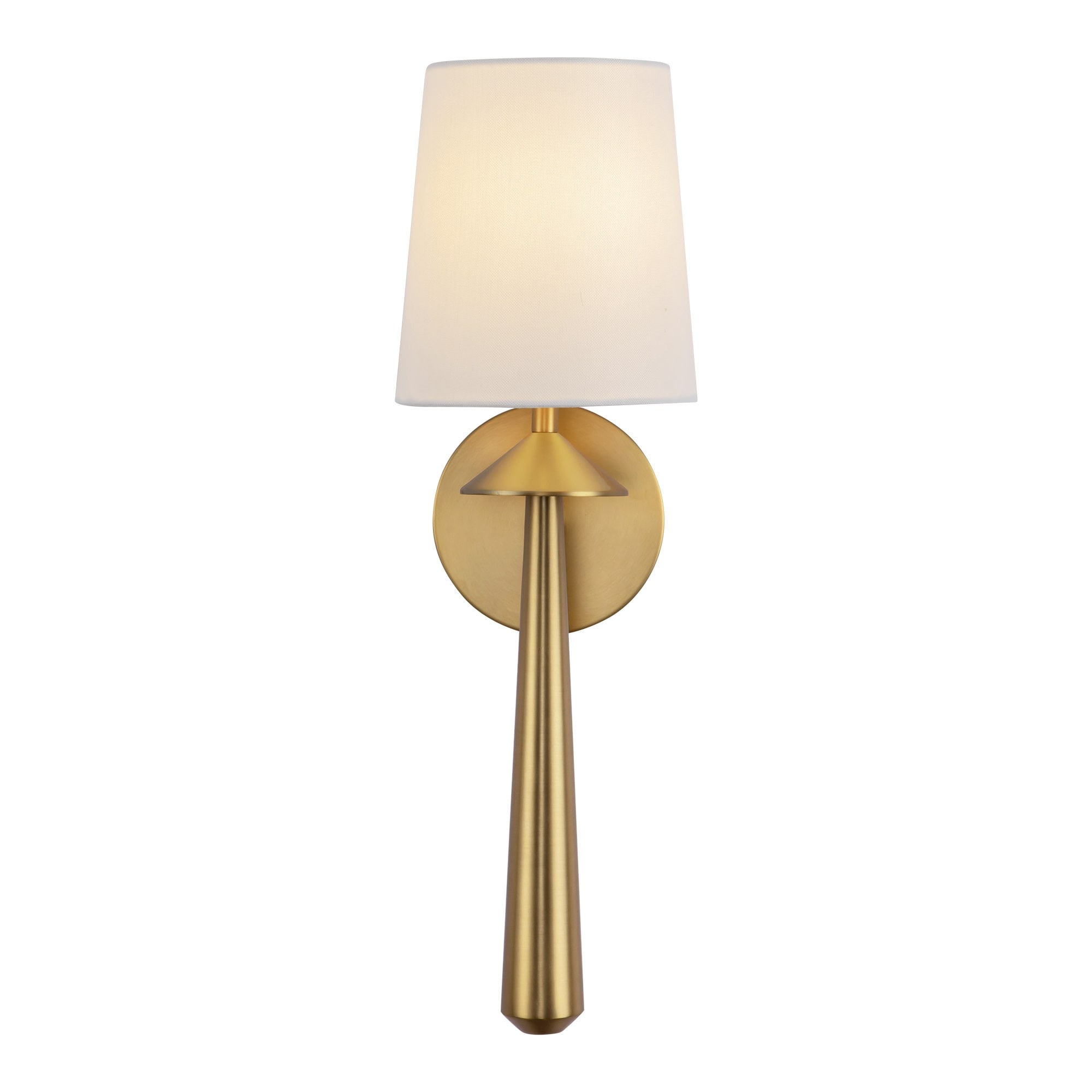 Alora Lighting WV497106 Bridgette 18" Tall Bathroom Sconce with Linen