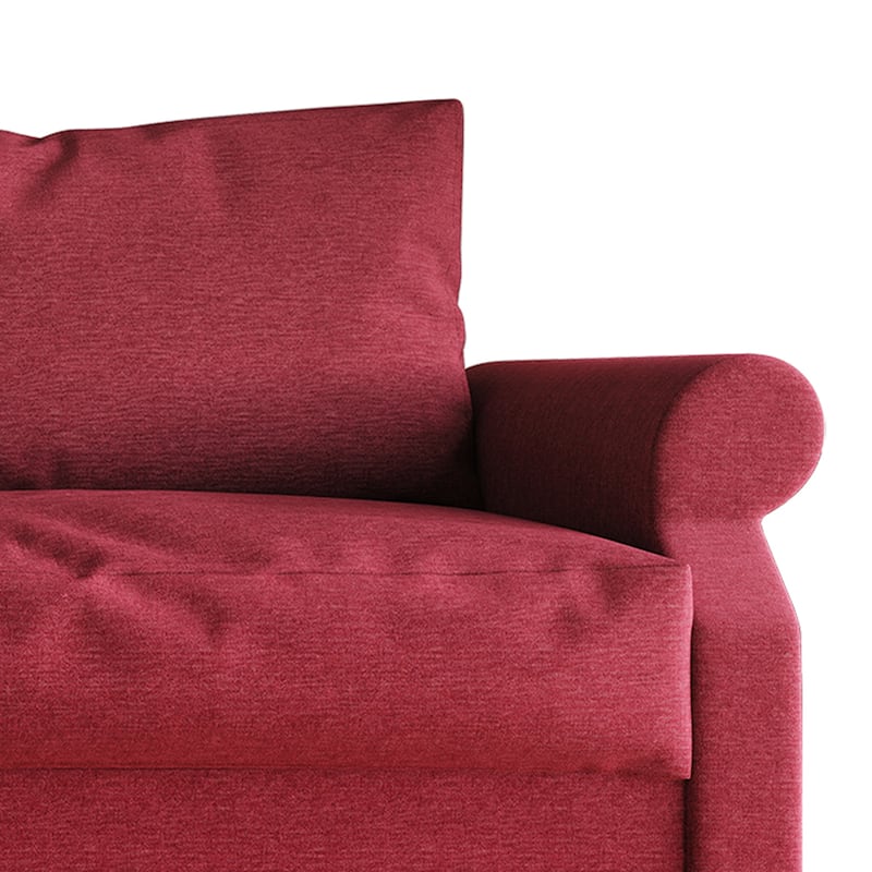 CraftPorch Classic Linen Upholstered Sofa