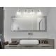 preview thumbnail 23 of 25, Bolha Metal/ Bubbled Glass Vanity Light, Chrome by JONATHAN Y