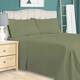 Miranda Haus 700 Thread Count Egyptian Cotton Solid Deep Pocket Sheet Set - Queen - Sage