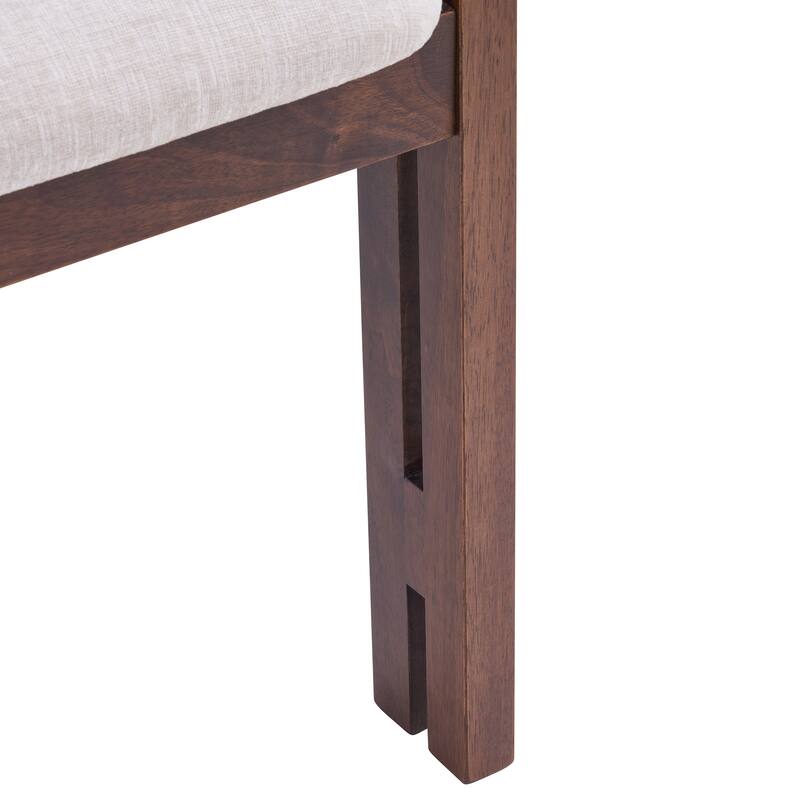 Christopher Knight Home - Modern Wooden Upholstered Dining Chair with Round Back