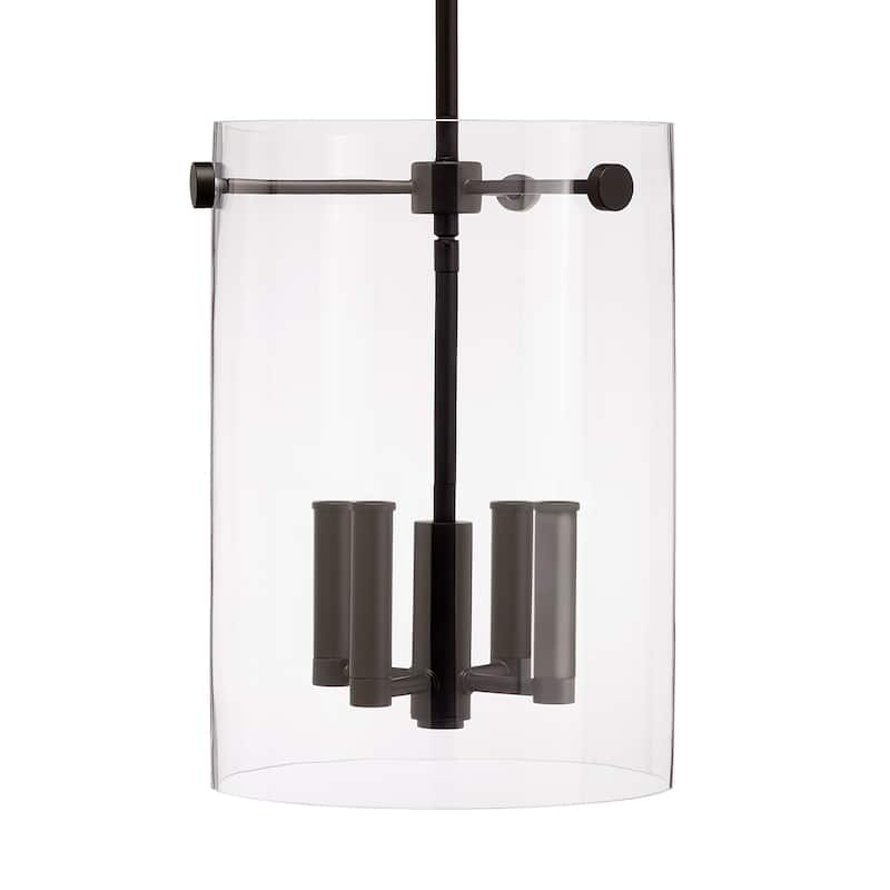 Vissi 4-Light Pendant Light - Matte Black - 14